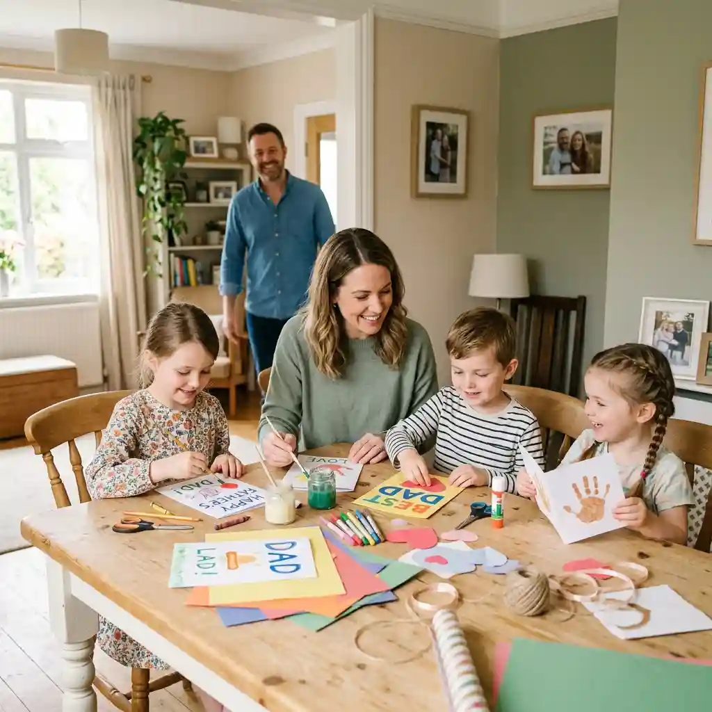 Creative Father's Day 2026 kids crafts and school activities for dad