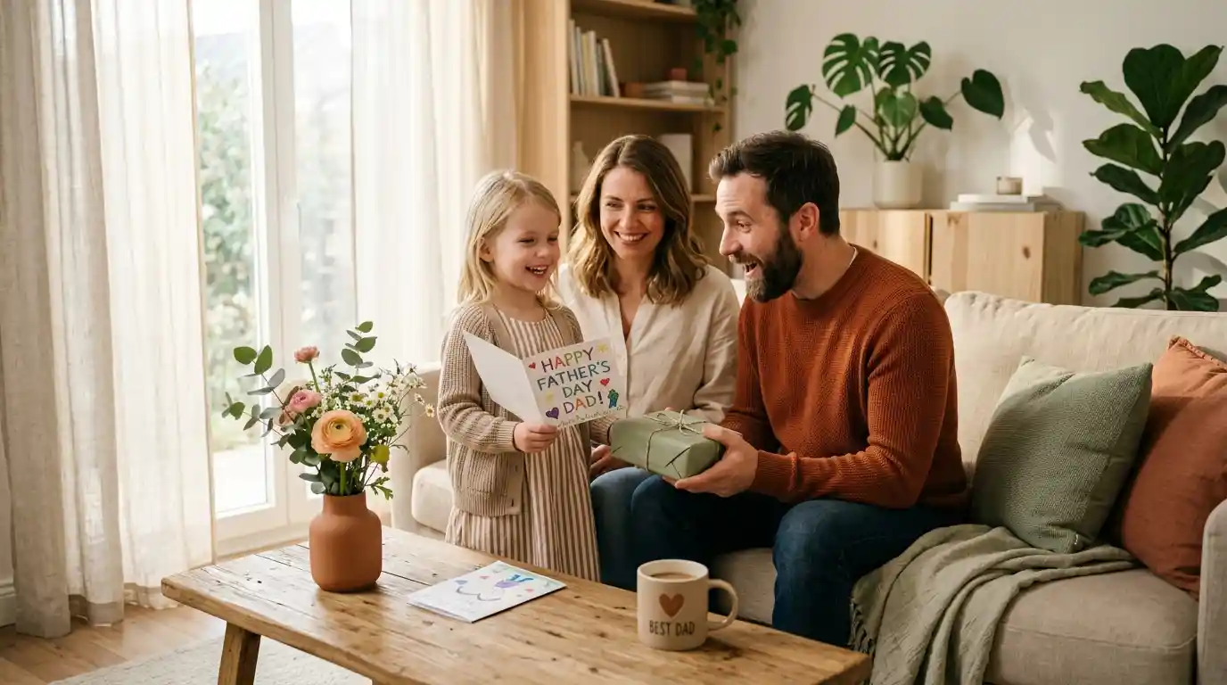 Father’s Day – 15 June : 1 Heartwarming Father's Day 2026 celebration moment between daughter and dad