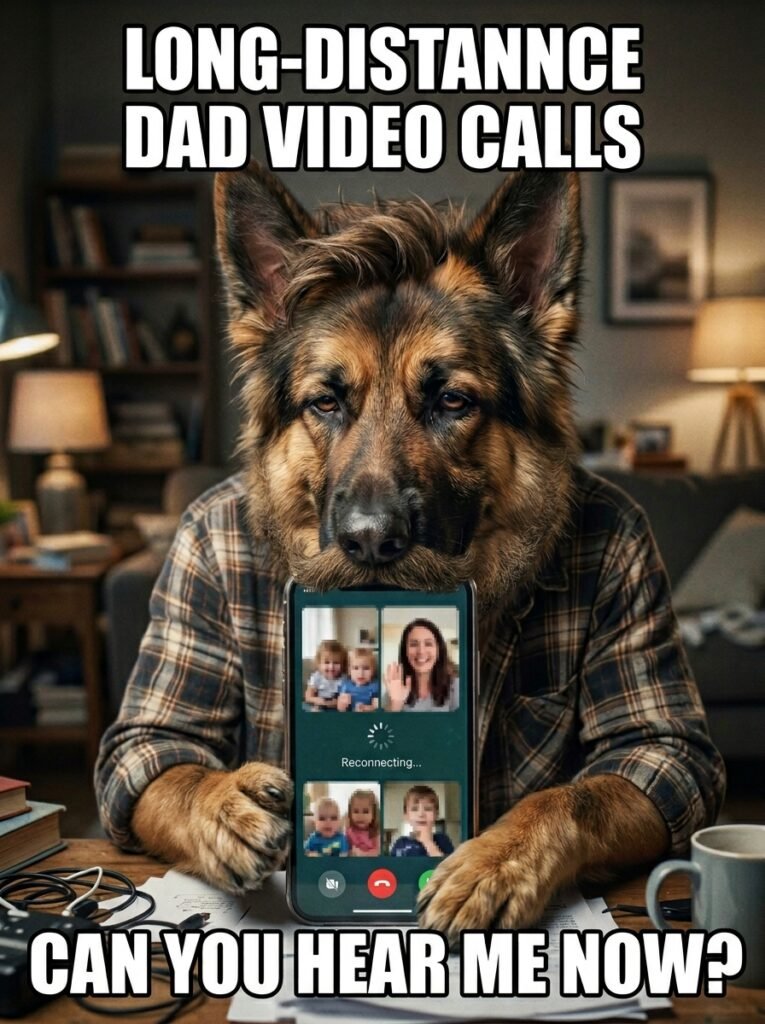 Emotional and Funny Fathers Day Long-Distance Dad Memes -