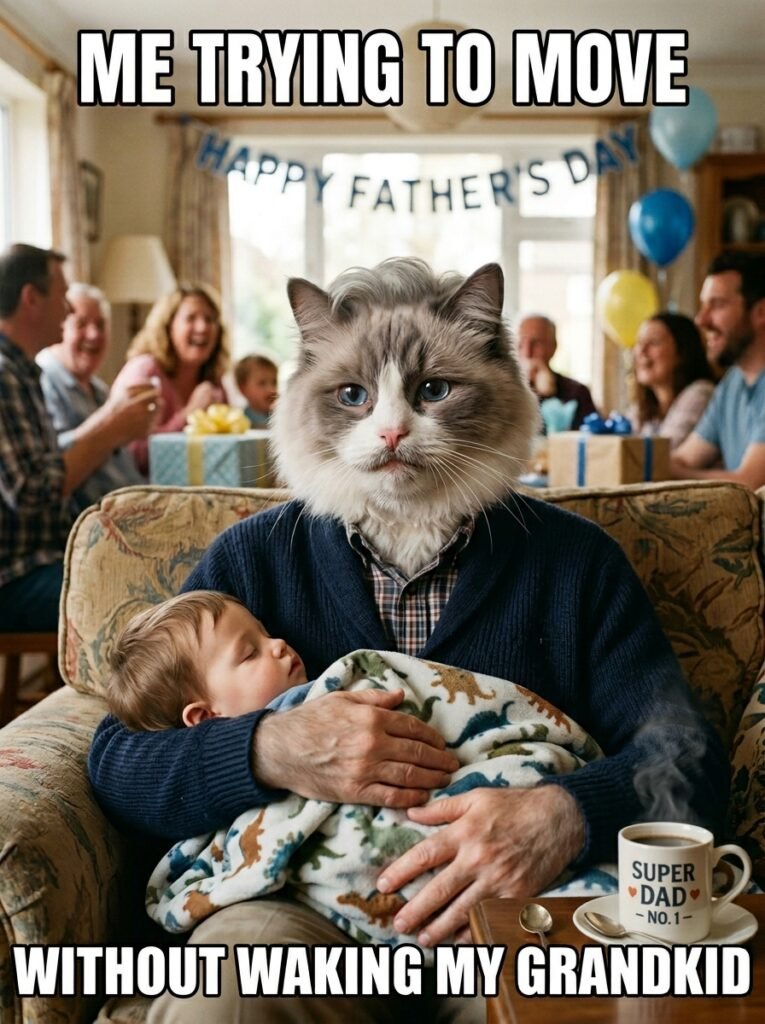 Funny Fathers Day Grandpa and Father Memes That Hit Every Generation -