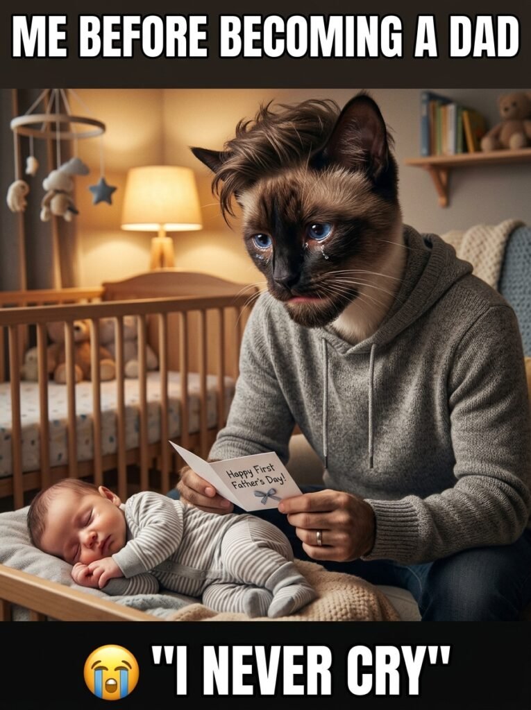 First Fathers Day Memes for New Dads That Are Adorable and Funny -