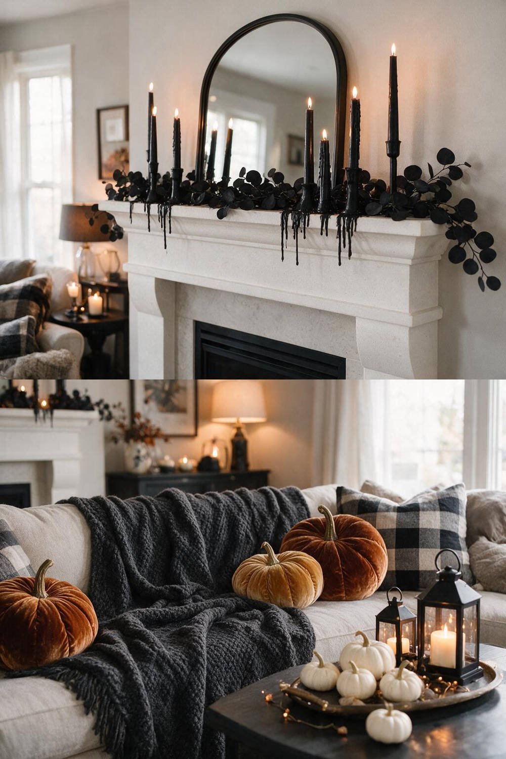 30+ Living Room Halloween Decor Ideas - Pinterest Pin Guide