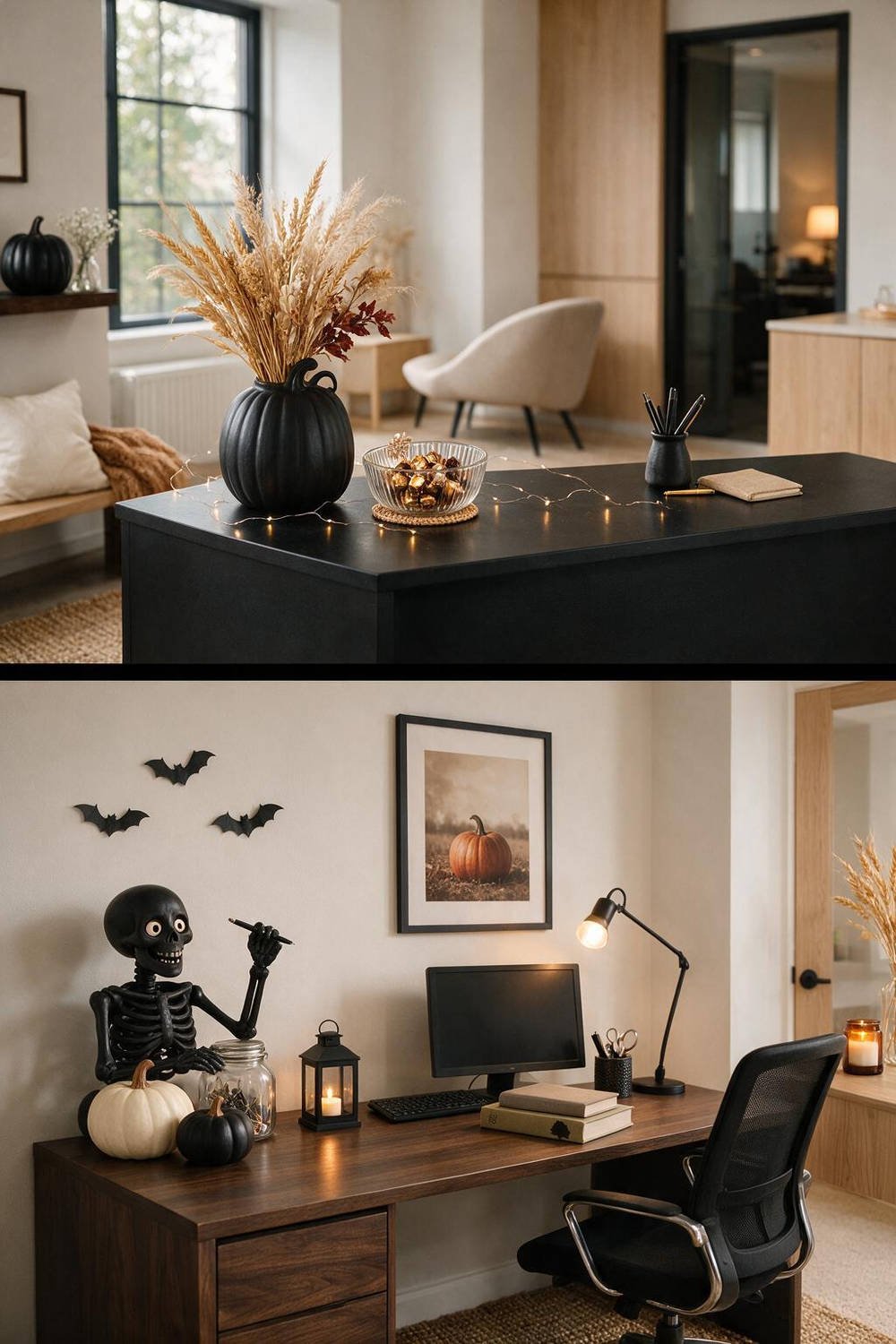 How to Decorate an Entire Office Space Without Disrupting Work - Pinterest Pin Guide
