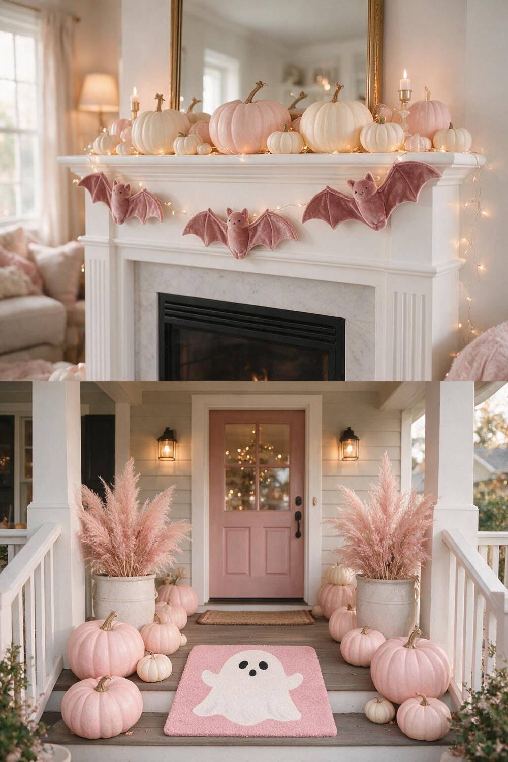 25+ Cute Pink Halloween Decorations (Pinkoween Aesthetic!) - Pinterest Pin Guide