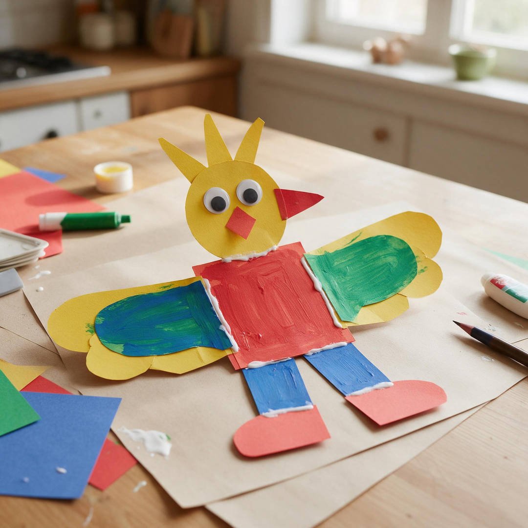 10 Cute Popsicle Stick Halloween Crafts for Kids (Easy!) 2 Wooden popsicle stick mummy wrapped in frayed medical gauze bandages with two oversized wiggle eyes peeking out.