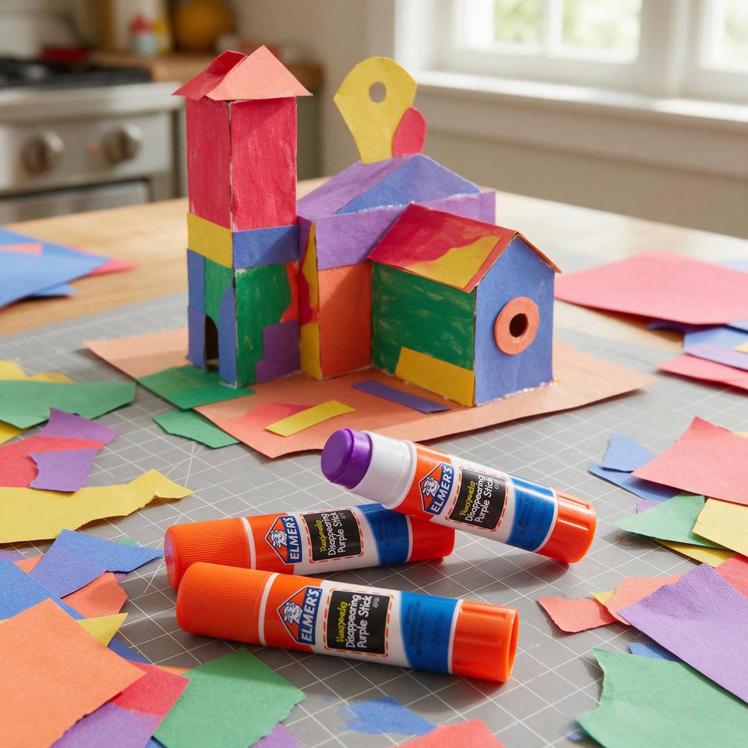 Elmer's Disappearing Purple Glue Sticks