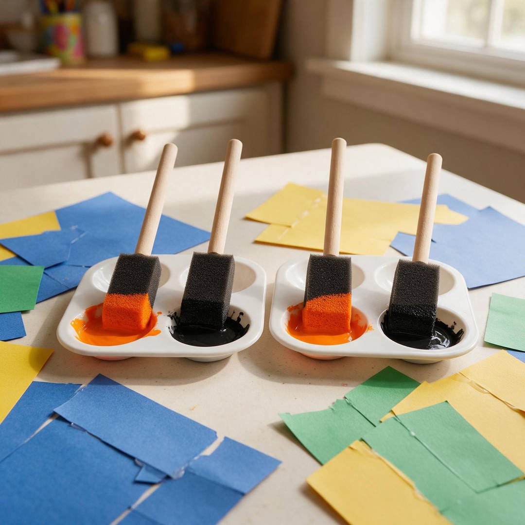 Biaungdo Dense Foam Sponge Brushes