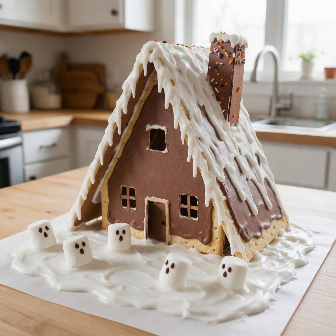 10 Spooky DIY Haunted Gingerbread Houses Kids Can Build 7 Pop-Tart Ghostly A-Frame Cabin