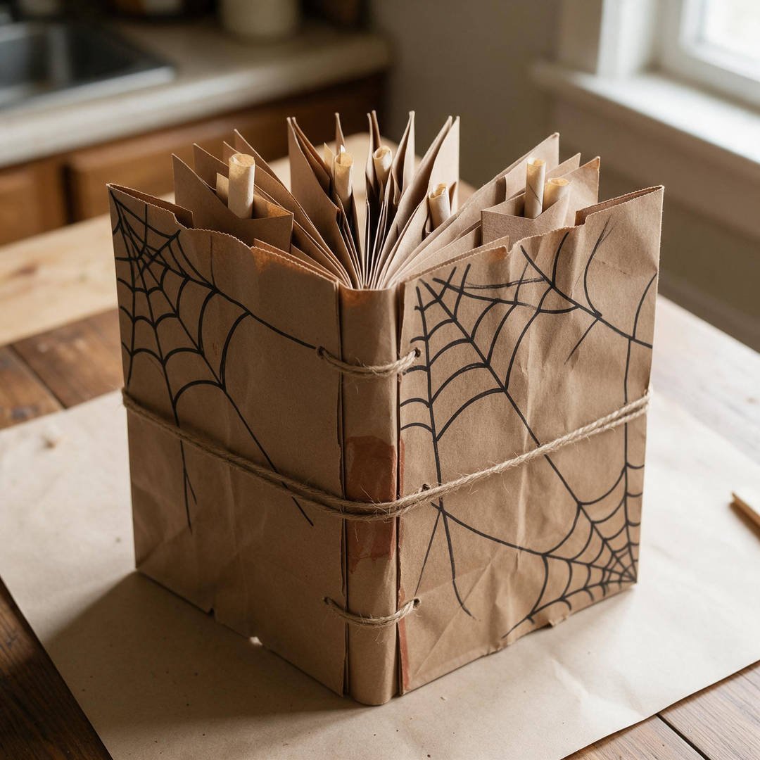Spooky Ancient Witch Spellbook Journal