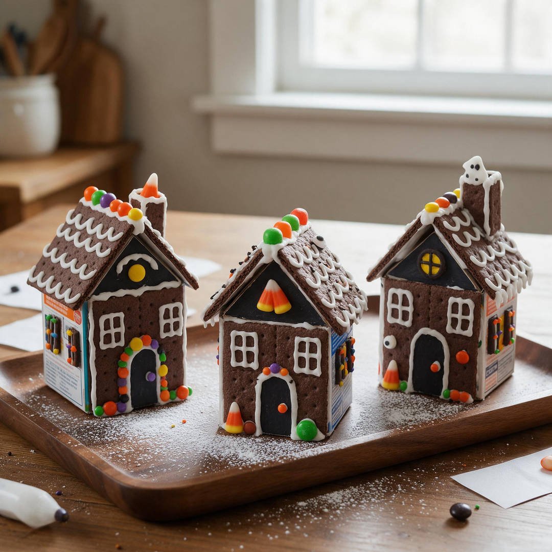 10 Spooky DIY Haunted Gingerbread Houses Kids Can Build 10 Miniature Haunted Milk Carton Cottages