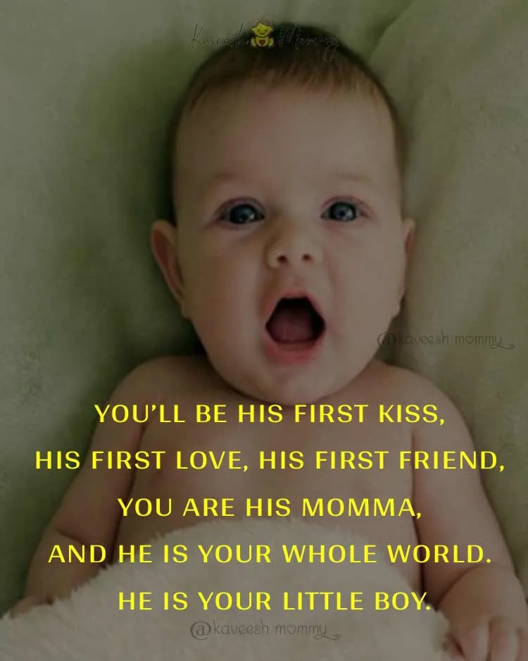 90+ Best Baby Quotes To Enjoy Parenthood (WITH IMAGES) 30 Baby-Boy-Quotes-90-best-Baby-Quotes-To-Share-The-Love-KAVEESH-MOMMY-15