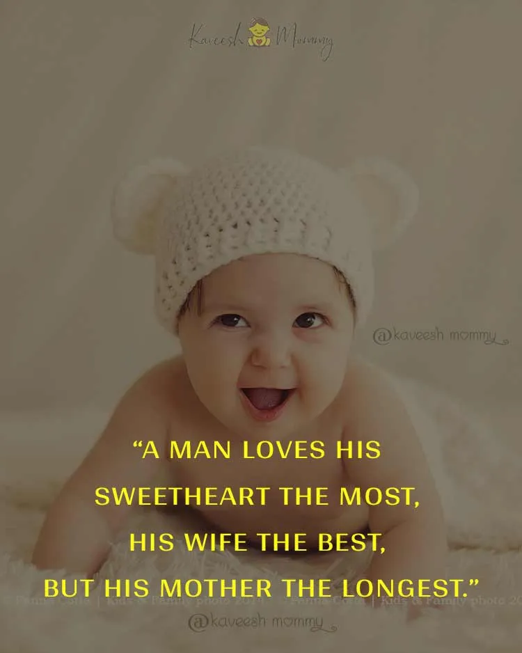 90+ Best Baby Quotes To Enjoy Parenthood (WITH IMAGES) 21 Baby-Boy-Quotes-90-best-Baby-Quotes-To-Share-The-Love-KAVEESH-MOMMY-6