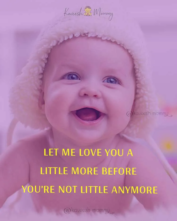 90+ Best Baby Quotes To Enjoy Parenthood (WITH IMAGES) 2 best-Baby-Quotes-Sweet-Baby-Quotes-KAVEESH-MOMMY-1