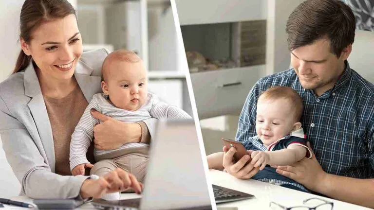 The Battle of the Sexes: Working Moms vs. Working Dads in the USA: Infographic 3 Working Moms vs. Working Dads A Battle of the Stats in the USA
