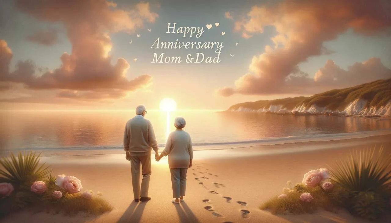 From My Heart to Theirs: The Best Anniversary Wishes for Parents that Touched Them Deeply" 3 Anniversary Wishes for Parents