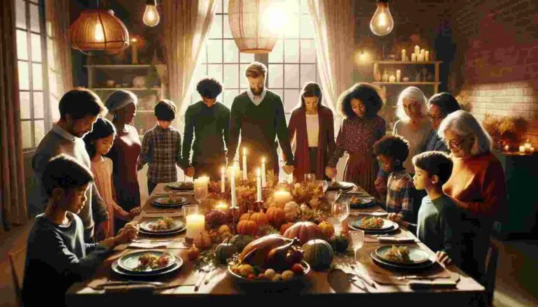 Thanksgiving Prayer for Family