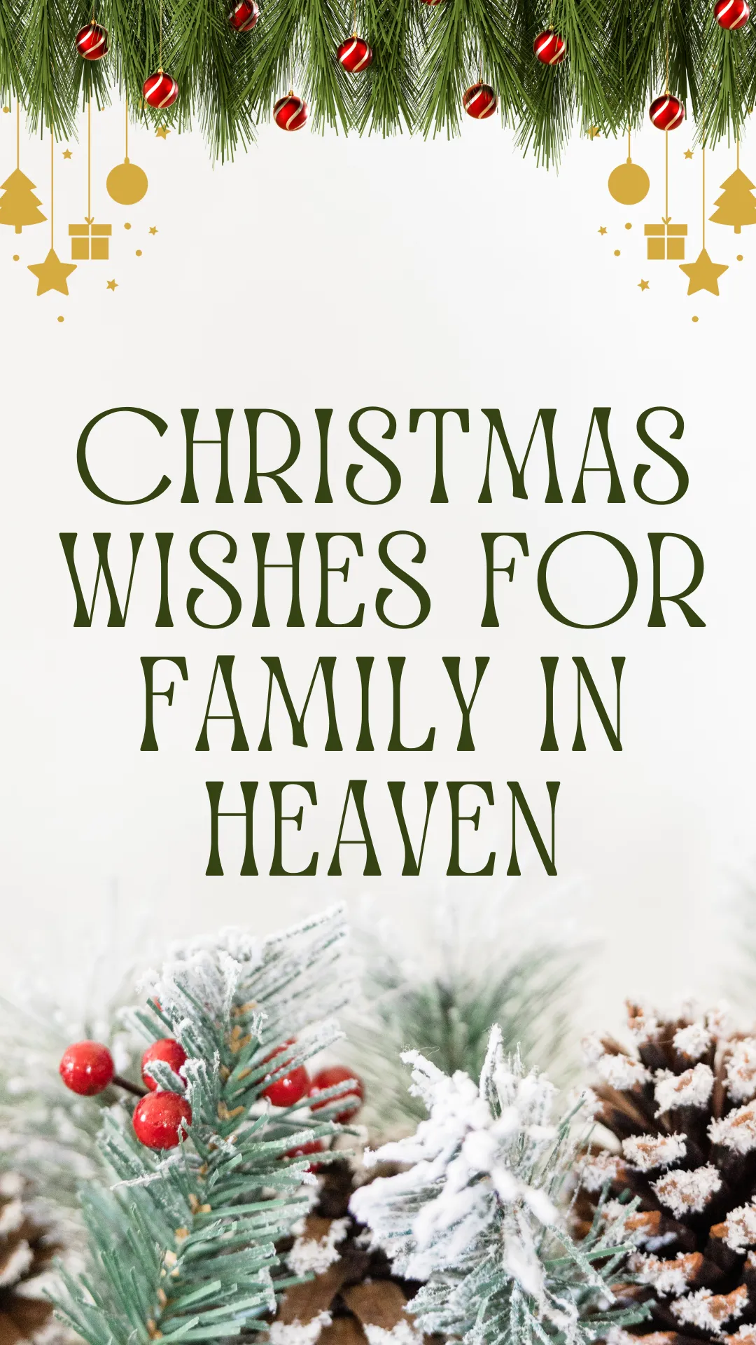 40 Touching Christmas Wishes for Family in Heaven - Remembering Loved Ones 1 List of Christmas wishes for family in heaven