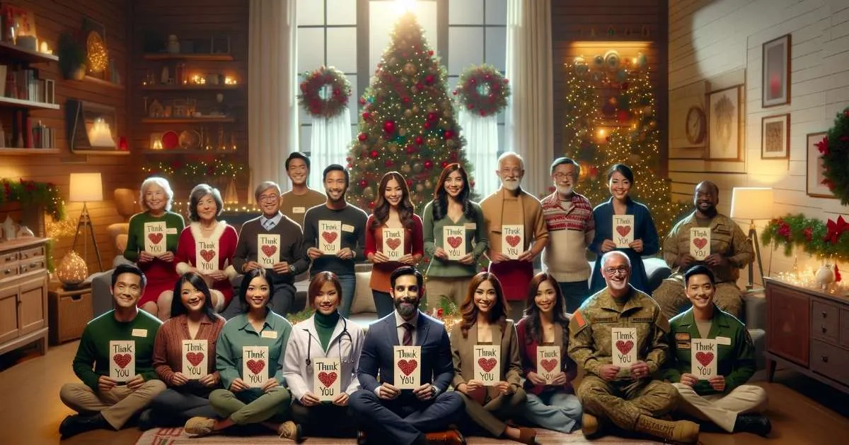 250 Best Merry Christmas Thank You Messages: My Journey with Heartfelt Holidays 4 Merry Christmas Appreciation messages for parents, friends, husband, wife, boss, coworker, team, client, doctor, army