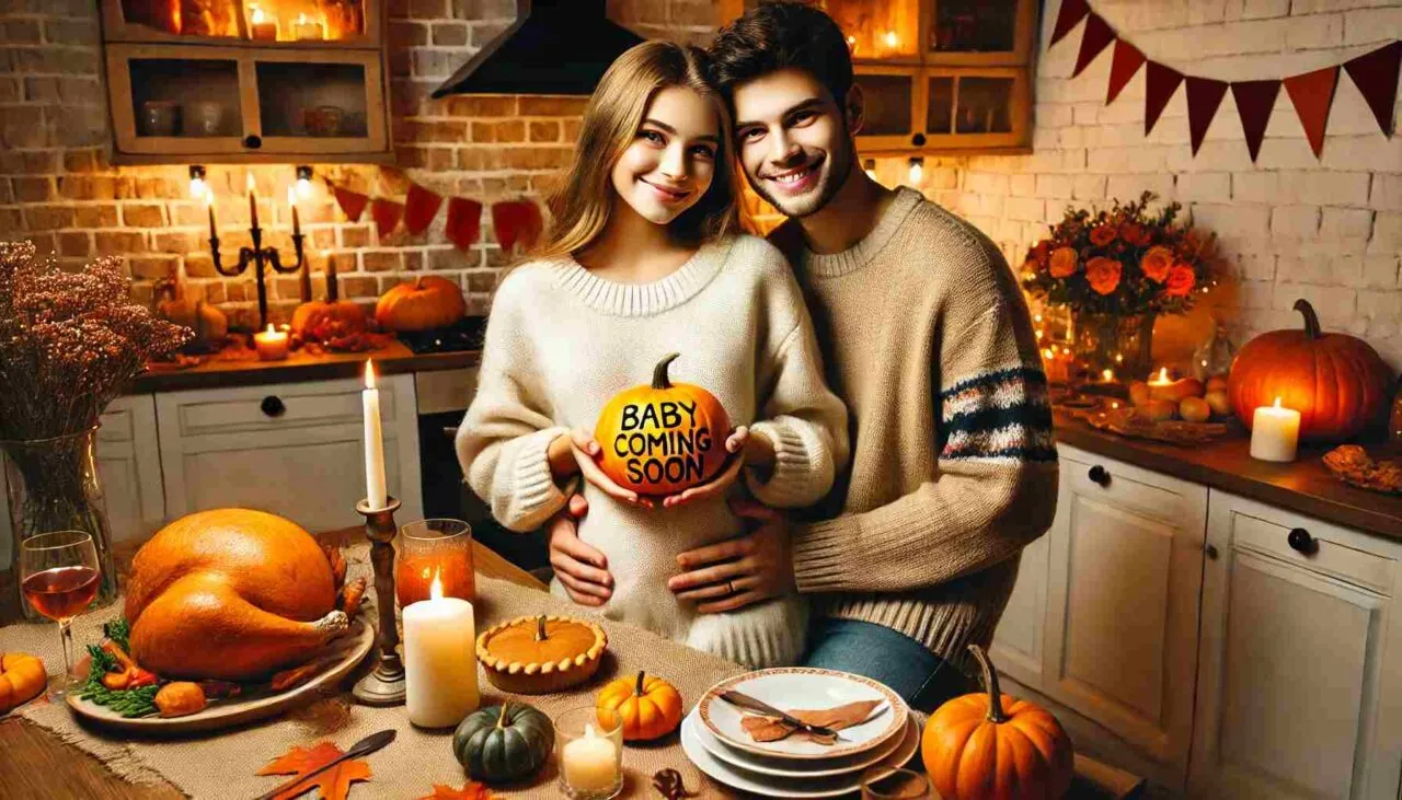 65+ Sweet Thanksgiving Pregnancy Announcement Captions to Share the News -