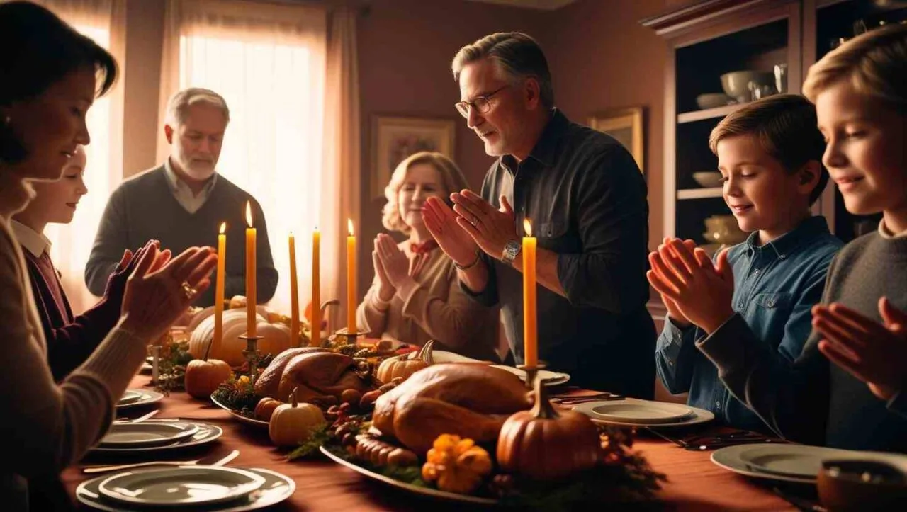 40 Simple Yet Powerful Thanksgiving Dinner Prayer for Family -