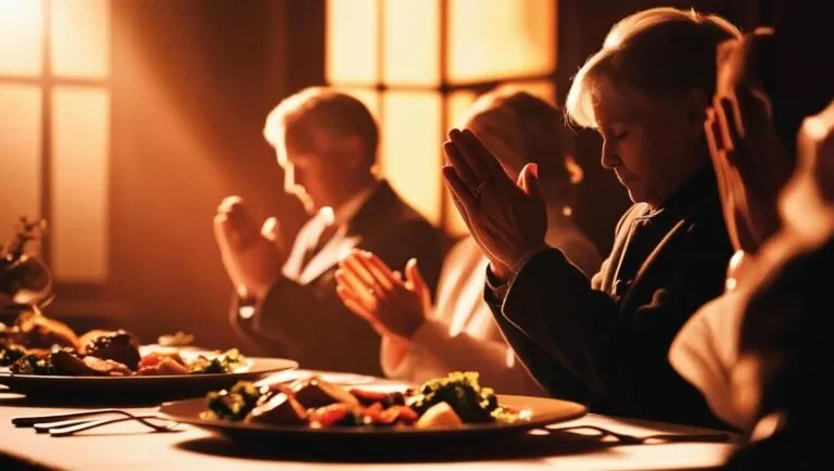 25 Short and Sweet Prayers Of Thanks for Food and Blessings