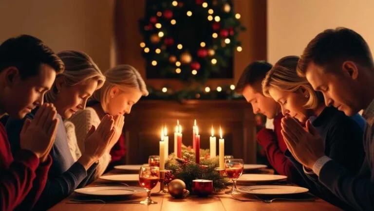 50 Heartfelt Christmas Prayers for Dinner