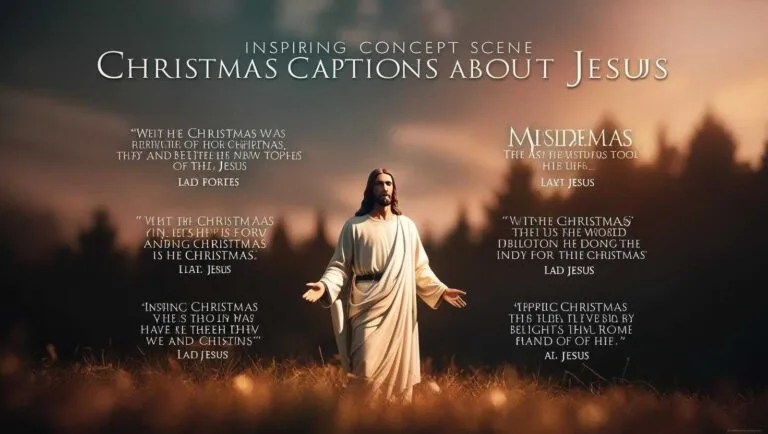 150+ Inspiring Christmas Captions About Jesus: Celebrate the Savior