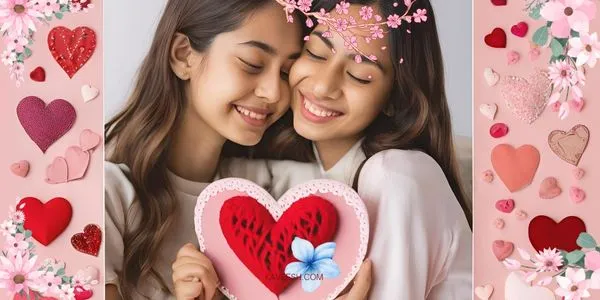 30 Heartfelt Valentine Messages for Your Sister to Show Your Love 💖👩‍❤️‍👩 -