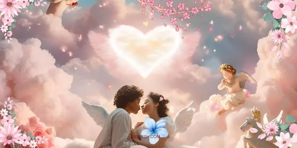 30 Valentine’s Day in Heaven Wishes 🌟💌