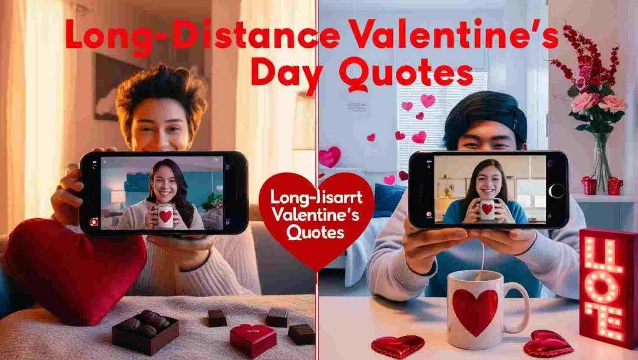 80 Long-Distance Valentine’s Day Quotes to Celebrate Love Across Miles 📞❤️ -