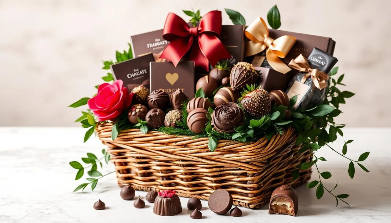 chocolate gift basket
