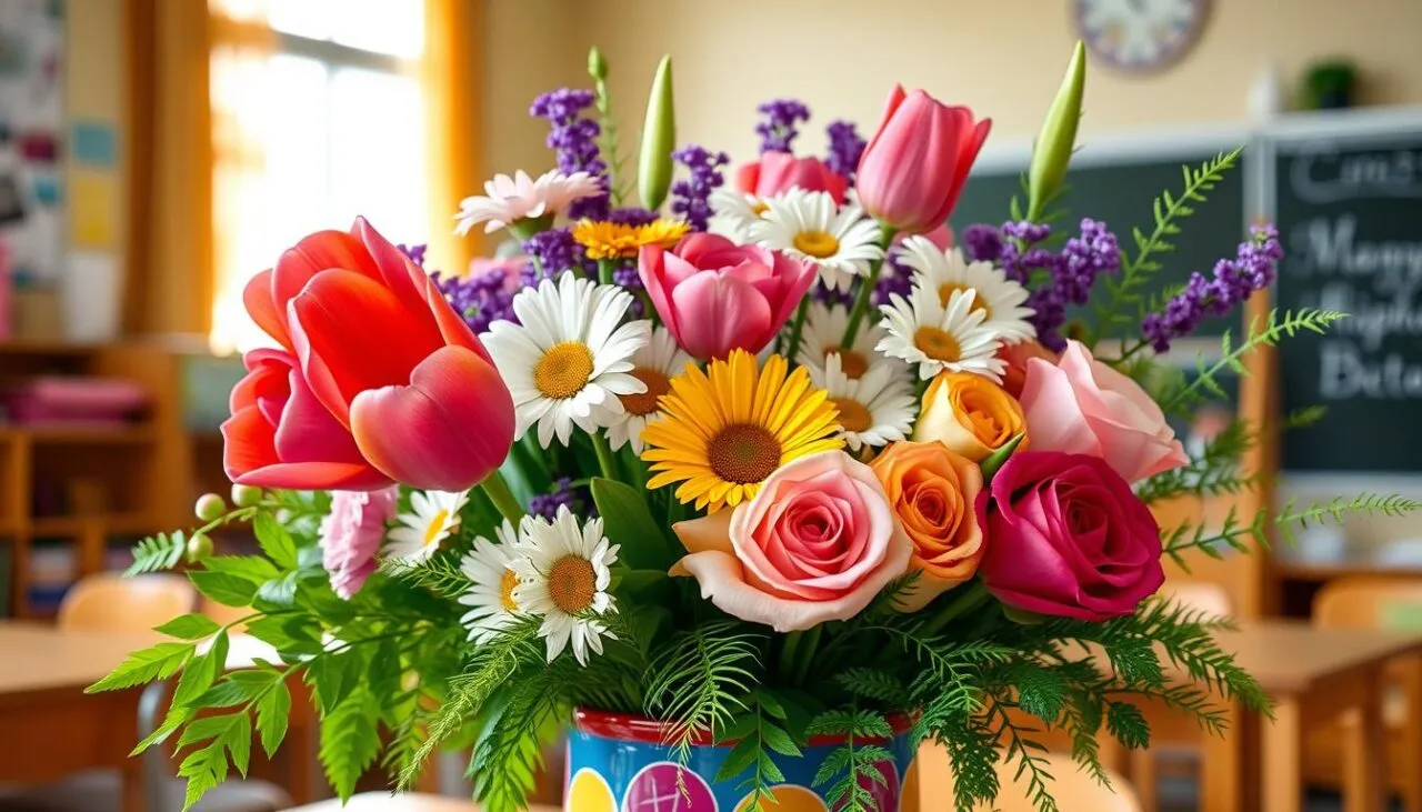 flowers for teachers