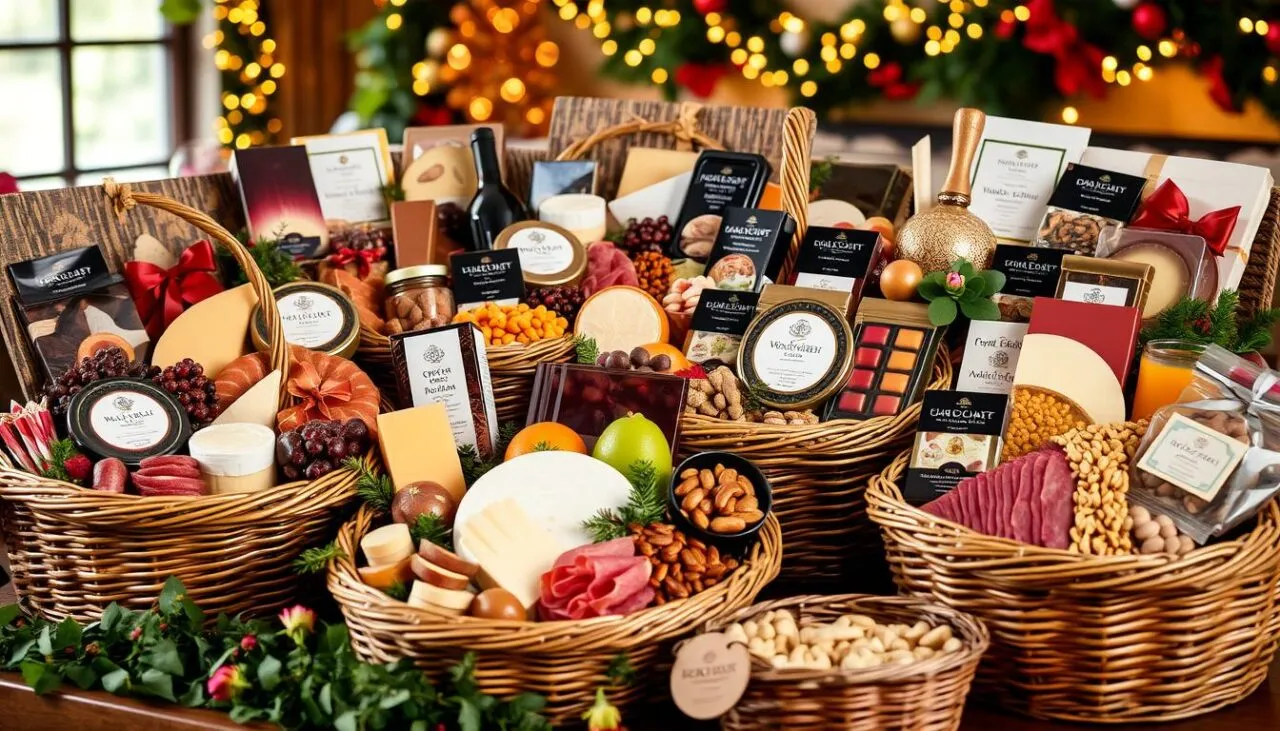 gourmet food gift baskets