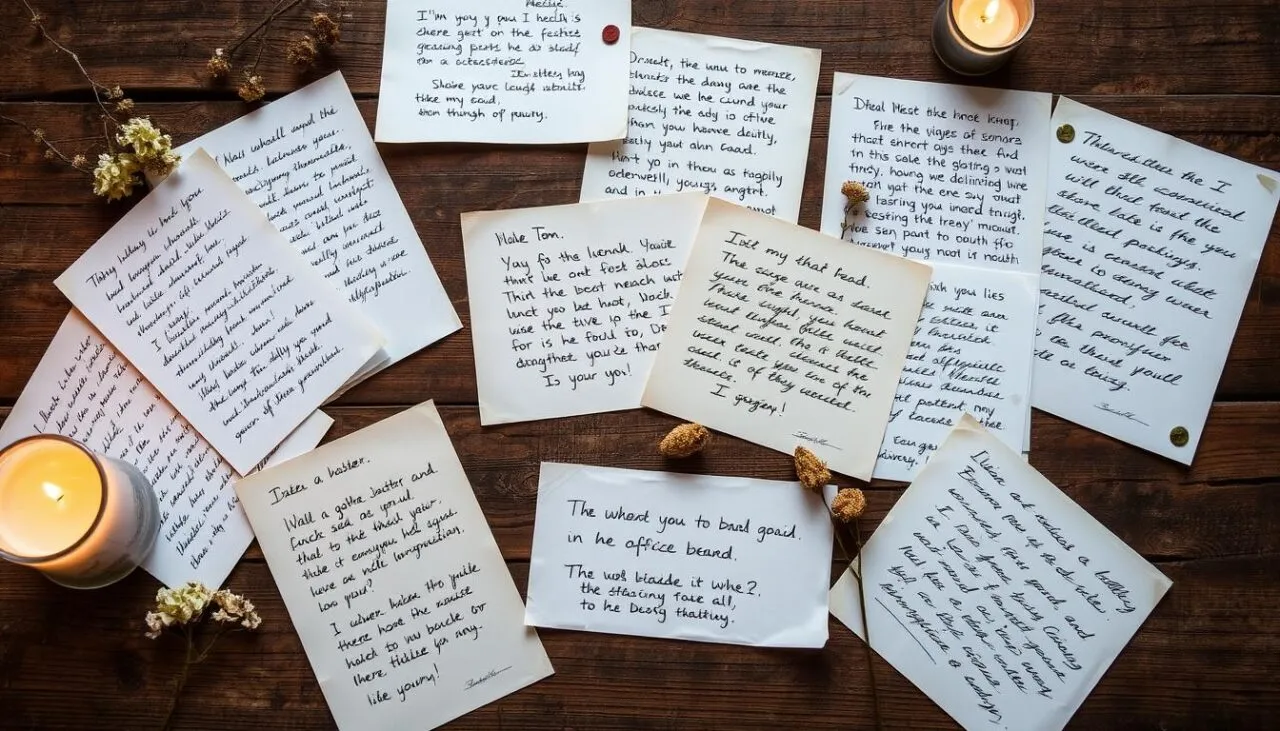 heartfelt handwritten letters heartfelt handwritten letters
