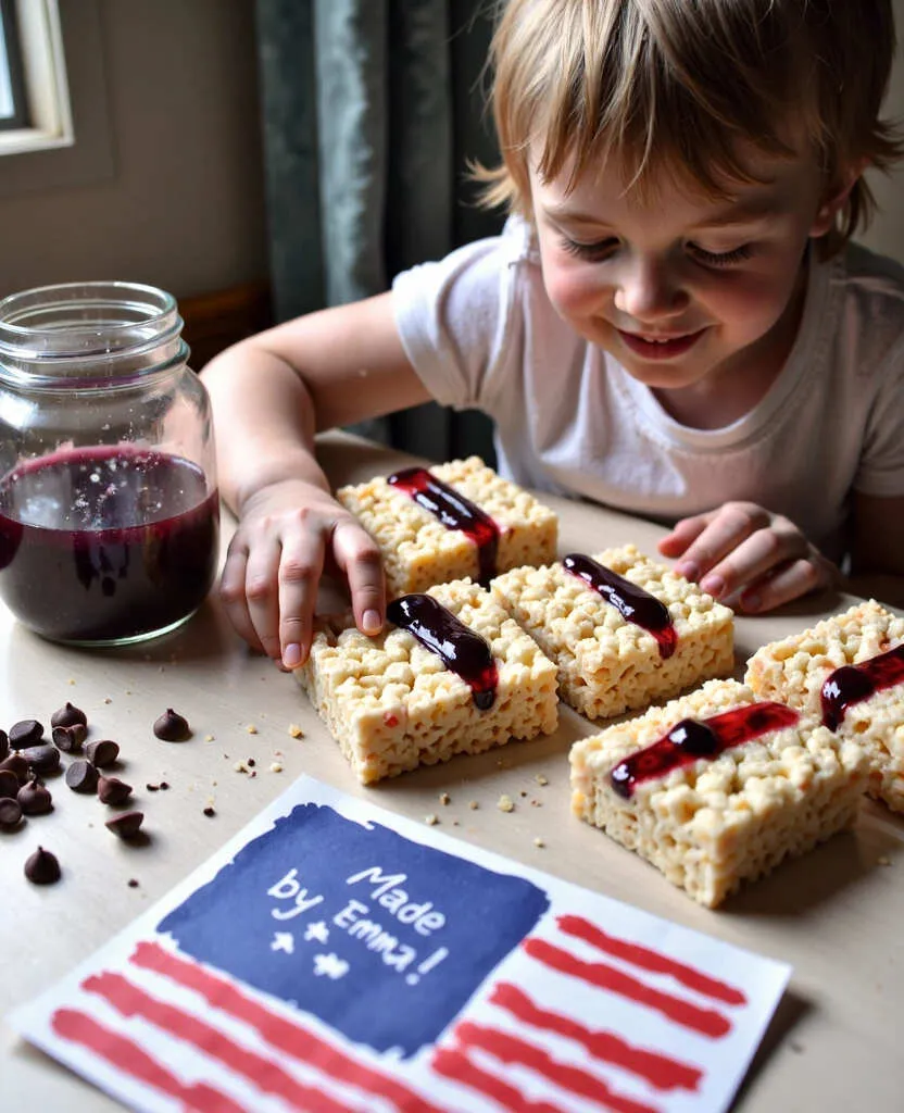10 Cute Memorial Day Food Crafts for Kids (Edible Fireworks & More!) -