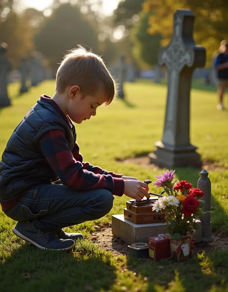 11 Grave Decorations That Beautifully Honor The Fallen (You'll Need Tissues For #7) 10 11 Grave Decorations That Beautifully Honor The Fallen (You'll Need Tissues For #7) -