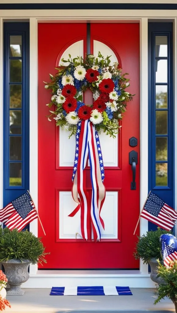 12 Memorial Day Door Decorations That Had Neighbors Knocking To Ask Your Secret -