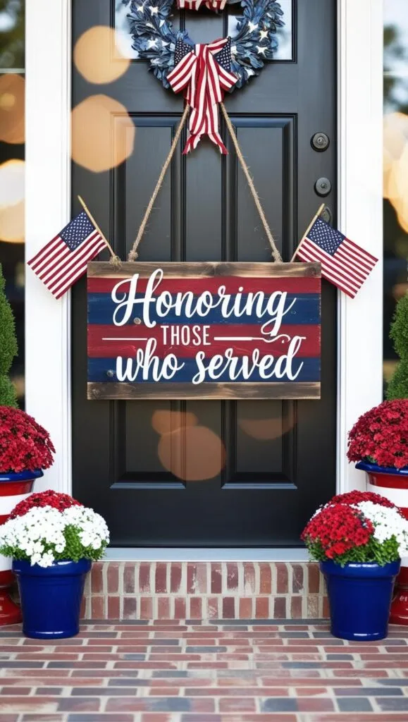 12 Memorial Day Door Decorations That Had Neighbors Knocking To Ask Your Secret -
