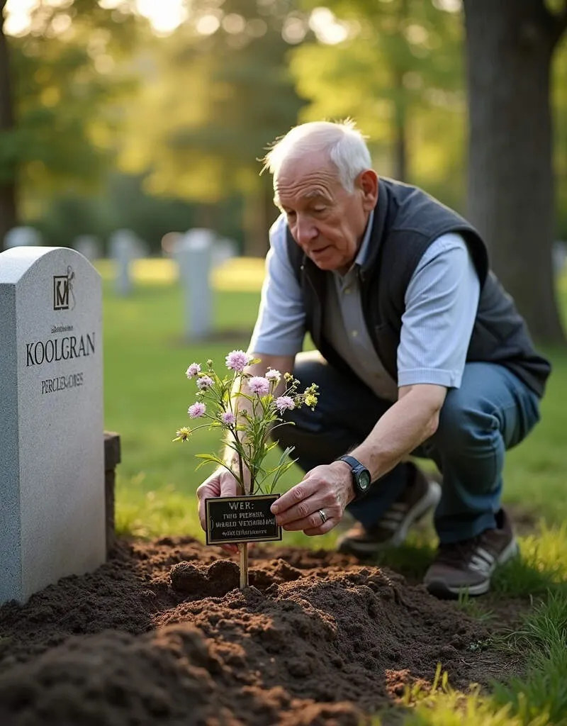 11 Grave Decorations That Beautifully Honor The Fallen (You'll Need Tissues For #7) 6 11 Grave Decorations That Beautifully Honor The Fallen (You'll Need Tissues For #7) -