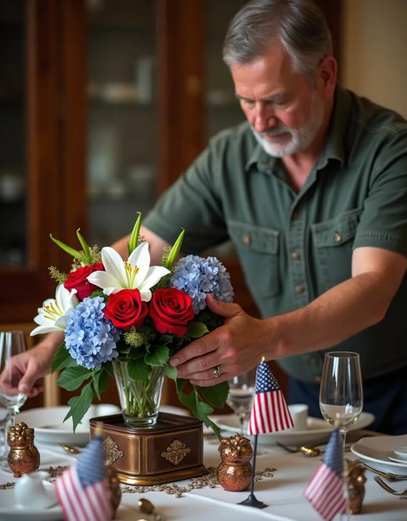 10 Patriotic Centerpieces With Hidden Details Guests Will Be Talking About All Summer -