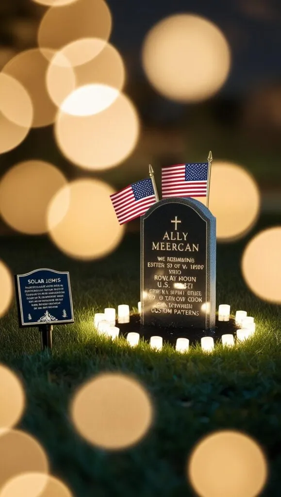 9 Cemetery Arrangements That Honor Fallen Heroes in Ways You've Never Seen Before 6 9 Cemetery Arrangements That Honor Fallen Heroes in Ways You've Never Seen Before -