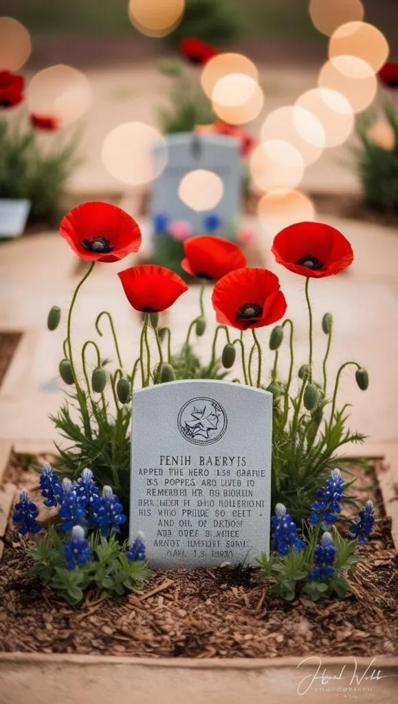 9 Cemetery Arrangements That Honor Fallen Heroes in Ways You've Never Seen Before 8 9 Cemetery Arrangements That Honor Fallen Heroes in Ways You've Never Seen Before -