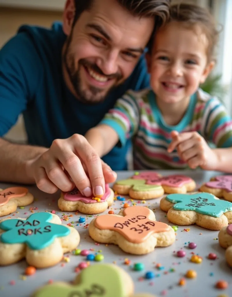 20 Personalized Father's Day Desserts with Kids' Creative Touches 1 20 Personalized Father's Day Desserts with Kids' Creative Touches -