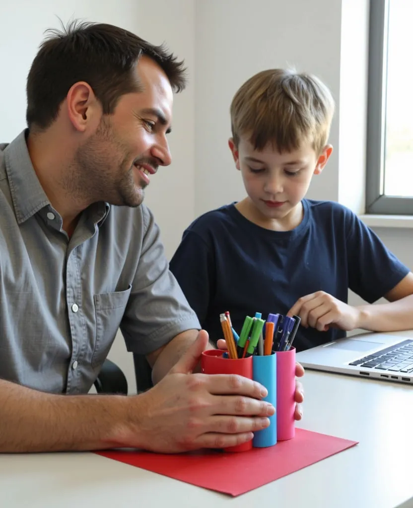 20 Perfect Paper & Paint Father's Day Gifts Kids Can Make (2025) 17 20 Perfect Paper & Paint Father's Day Gifts Kids Can Make (2025) -