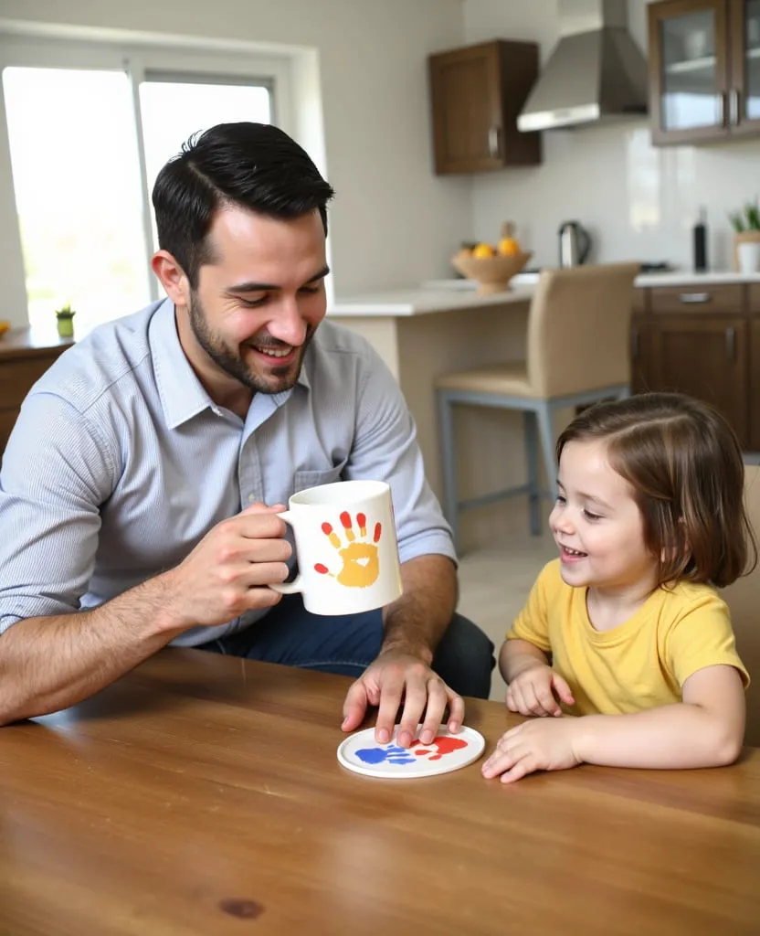 20 Easy Father's Day Gifts Preschoolers Can Help Create (2025) -