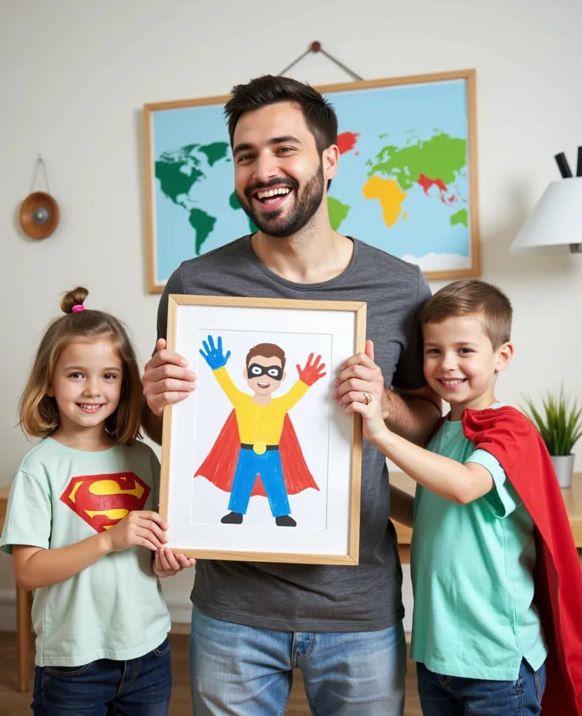 20 Perfect Paper & Paint Father's Day Gifts Kids Can Make (2025) 4 20 Perfect Paper & Paint Father's Day Gifts Kids Can Make (2025) -