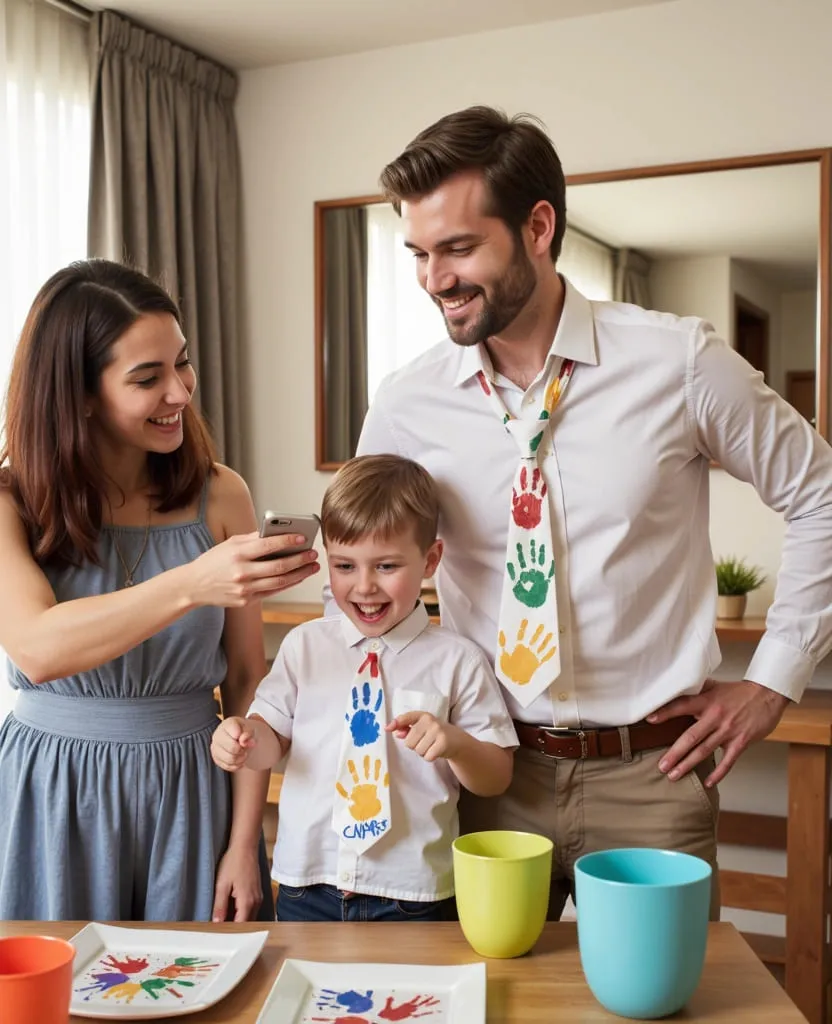 20 Easy Father's Day Gifts Preschoolers Can Help Create (2025) -